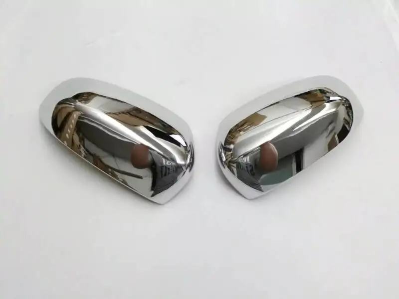 Car styling 2Pcs ABS Chrome Side Door Rearview Mirror Cover Trim For Jeep Compass 2017 2018 | Автомобили и мотоциклы