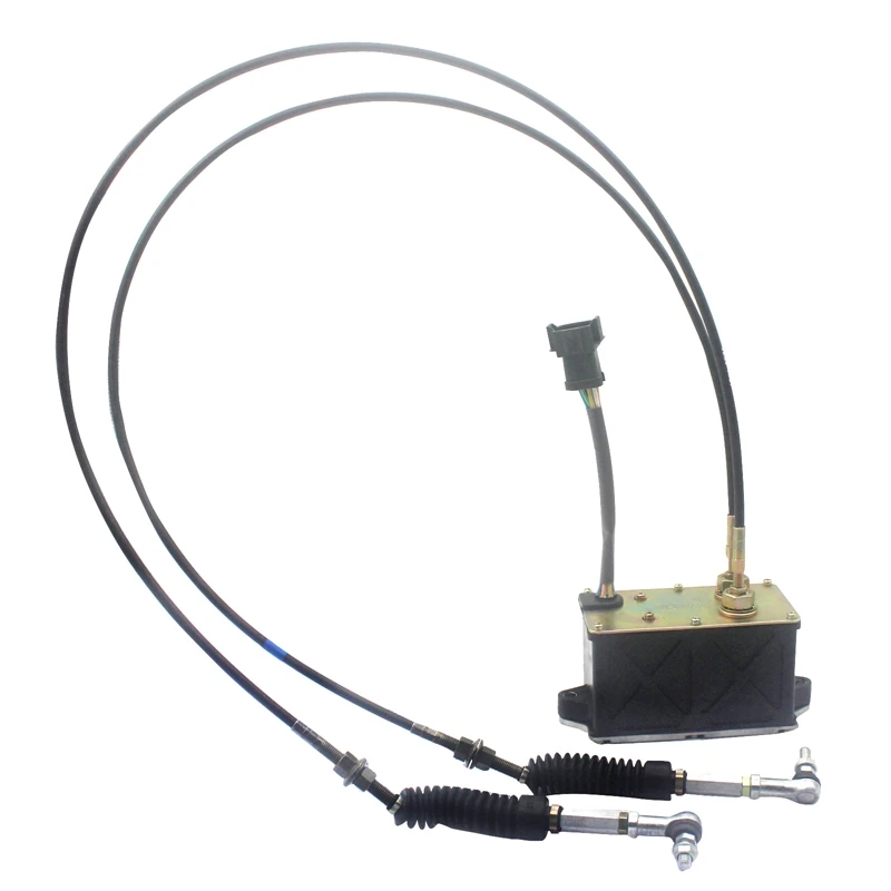 

E312C 312C excavator throttle motor 157-3177, accelerator as-governor 1573177 with double cable, 7 pins