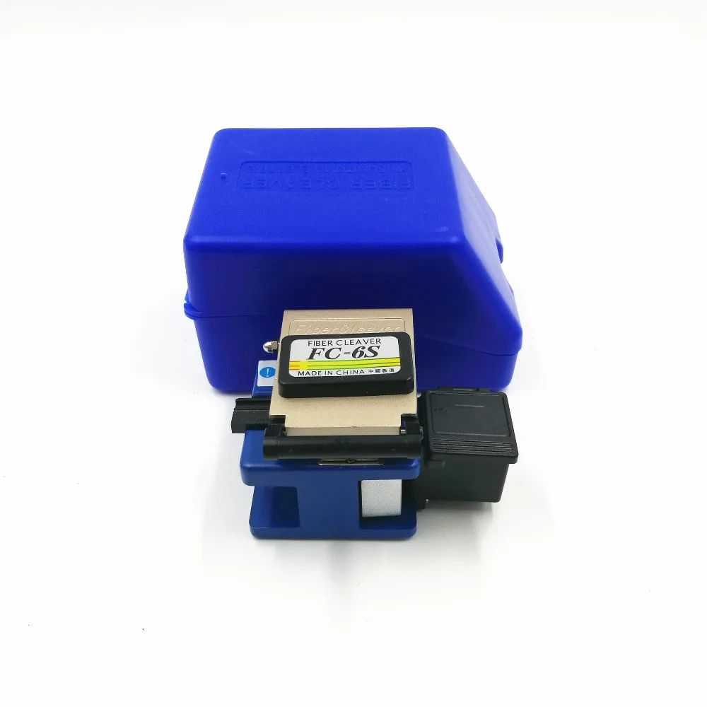 

11PCS/LOT With waste fiber box Fiber Cleaver Optic Connector FC-6S Optical Fiber Cleaver