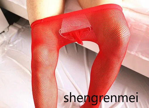 Shengrenmei Новые популярные мужские пикантные сетчатые колготки мужские колготки в сеточку JJ чулочно-носочные изделия Прямая поставка