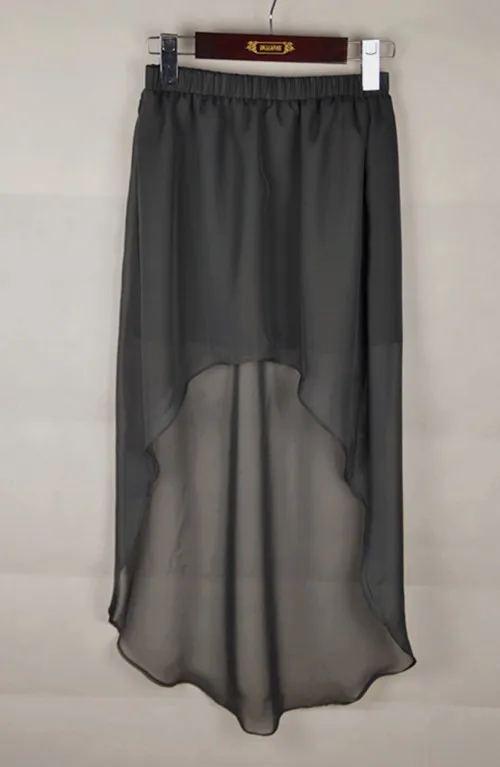 ASDS сексуальные высокие низкие весенние юбки женские спереди короткие сзади