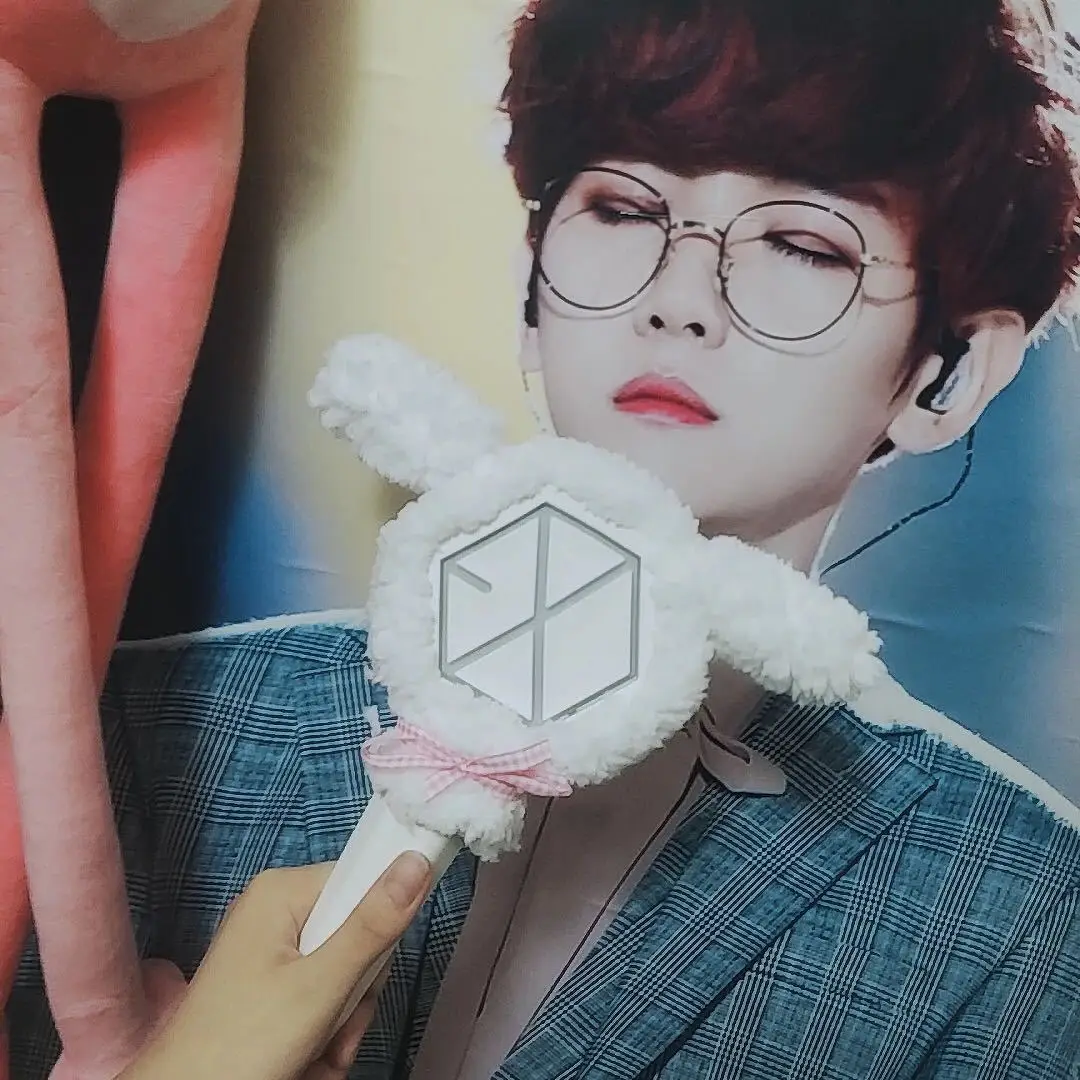 XINTOCH EXO плюшевые игрушки EXOL светильник палка чехол Корея SEHUN CHANYEOL BAEKHYUN милый Kawaii KPOP подарок для детей Прямая поставка