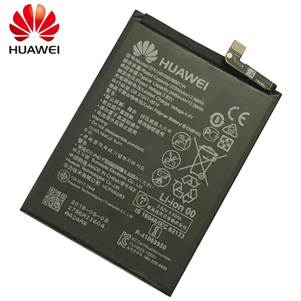 3400 мА/ч, HB396285ECW Батарея huawei P20 для Honor 10 COL-AL00 COL-AL10 COL-TL00 COL-TL10 COL-L29 Батарея+ инструмент