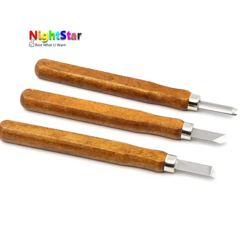 3 шт. ножи для резьбы по дереву без коробки|chisel knife|wood carving chiselshand tools |