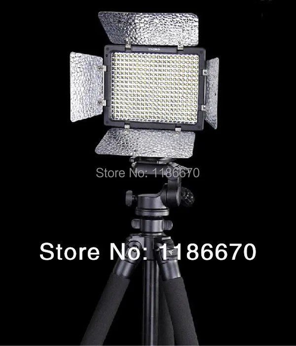 Бесплатная доставка Pro YN 300 YN300 Led видео свет для Canon Rebel T3 XS T5i T4i T3i T2i T1i XSi XTi XT DSLR