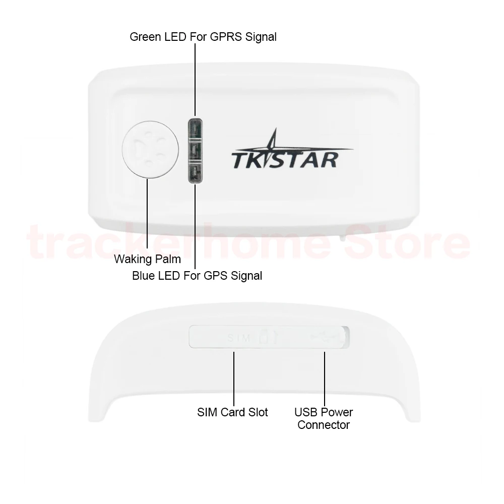 GPS трекер TK STAR TK909 для домашних животных вашей милой собаки персональный