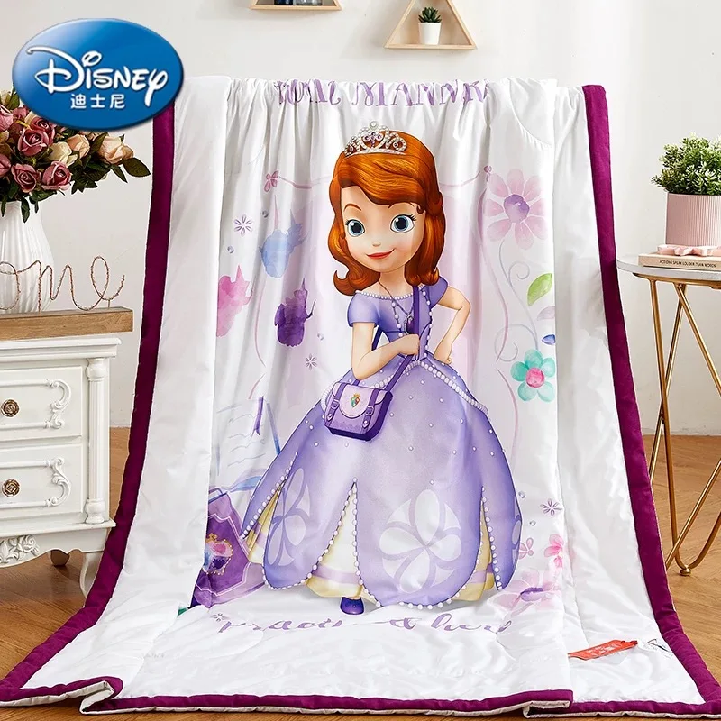 Летнее стеганое одеяло disney для детей девочек спальни Холодное сердце Эльза и