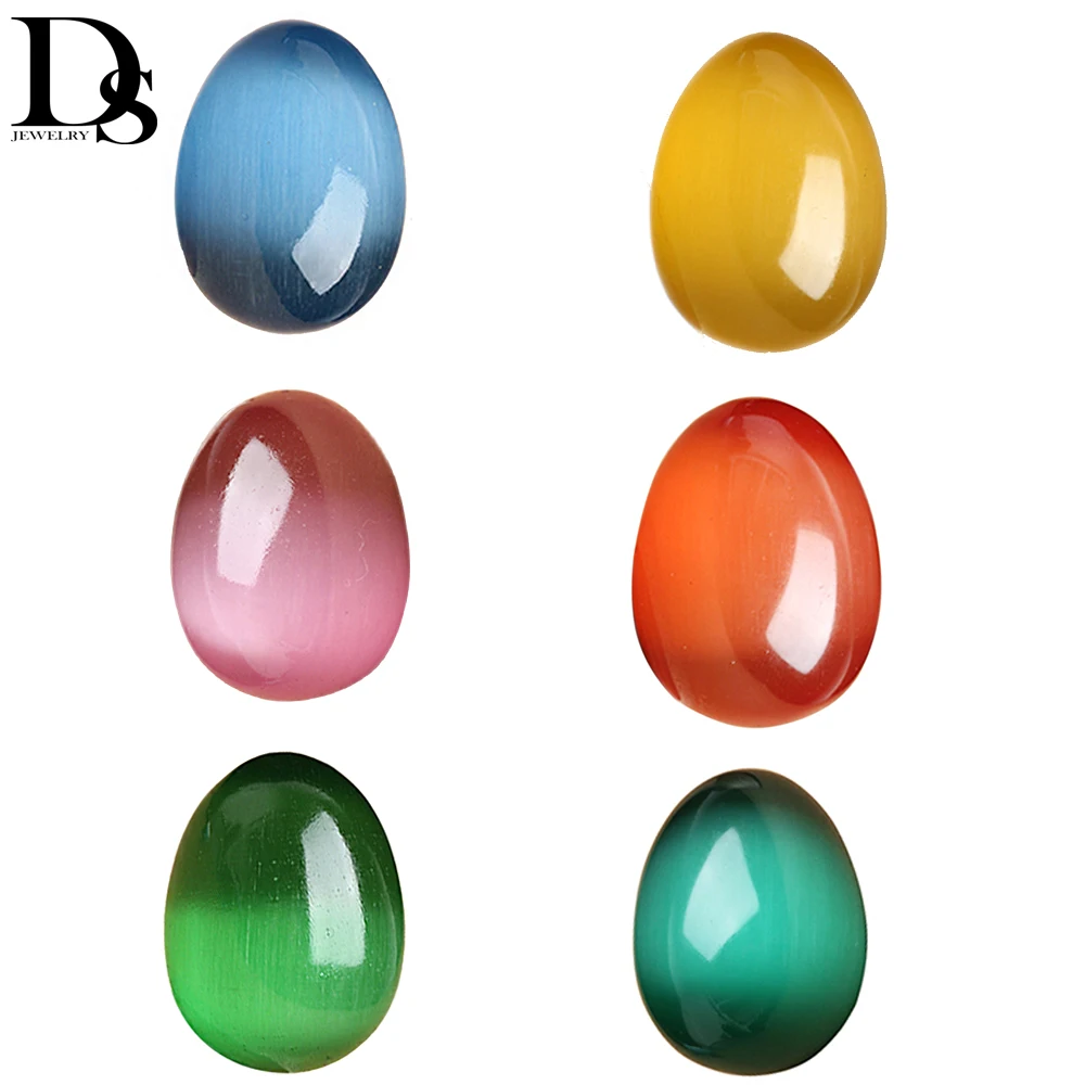 Натуральное яйцо кошачий глаз кварцевый кристалл Yoni флуоресцентный нефритовый