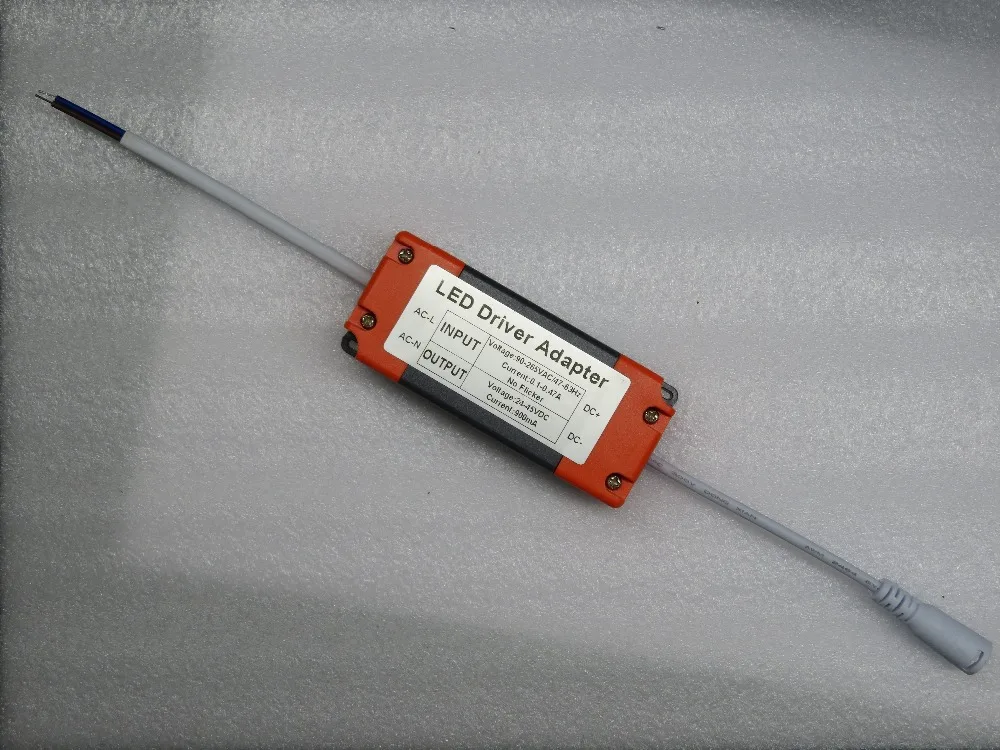 Без Флика 36 Вт Светодиодный панельный светильник адаптер драйвера AC85-265V источник питания 300mA 600mA 900mA светодиодный потолочный светильник ing трансформатор