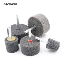 1pc 6mm shank fiber nylon special mounted point grinding head for mould finish polish grinder rotary tools