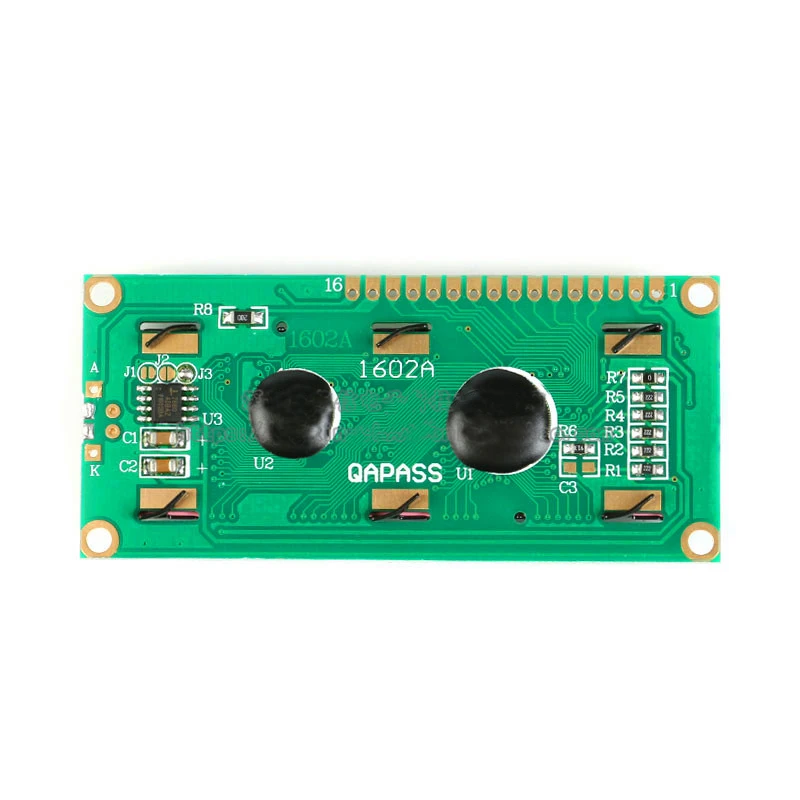 Бесплатная доставка 3 шт./лот качество lcd1602 В Синий ЖК дисплей белый символ синий