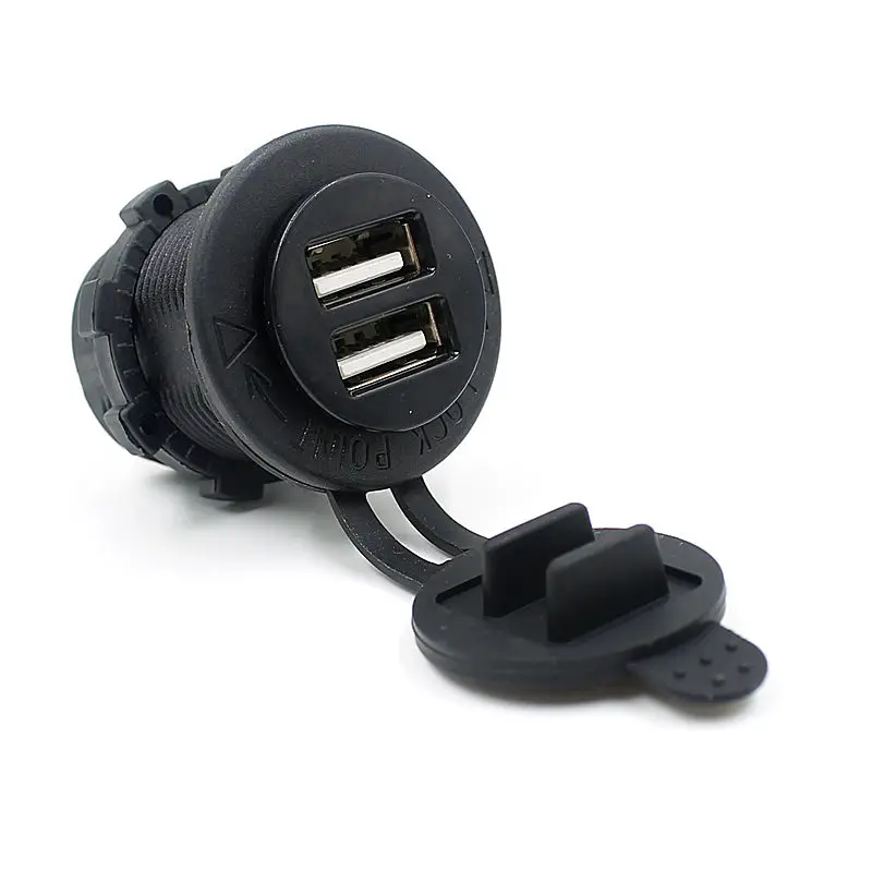 Автомобильное водонепроницаемое пыленепроницаемое зарядное устройство 5V Adaptateur