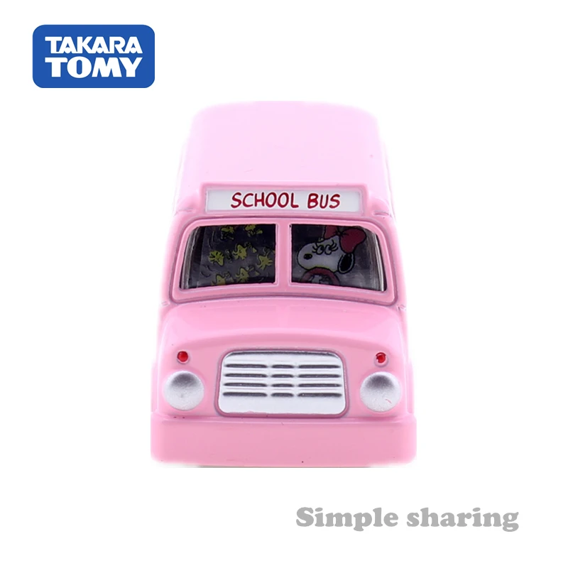 Takara Tomy Dream Tomica Pink Snoopy школьная кукла для девочек миниатюрные детские игрушки с