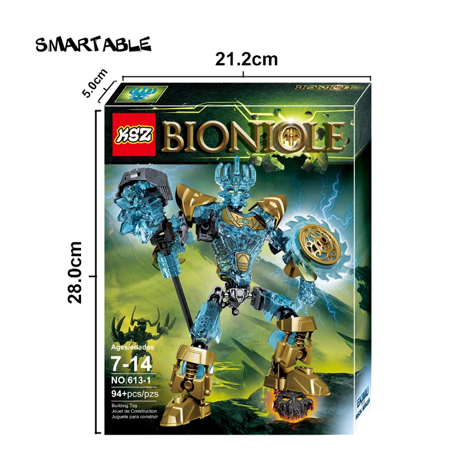 BIONICLE серии 4 шт./компл. Ekimu умарак Storm qurke, игровые фигурки, строительные блоки, игрушки для мальчиков и совместимо со всеми самых лучших брендов, BIONICLE