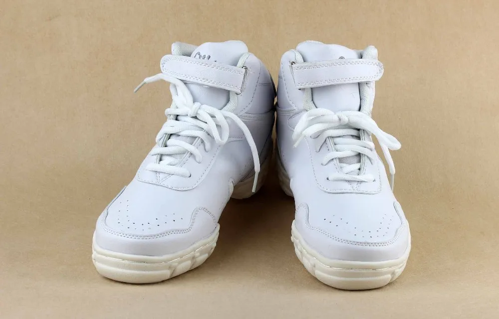 Женская спортивная обувь в стиле хип хоп танцевальная кроссовки белого золотого