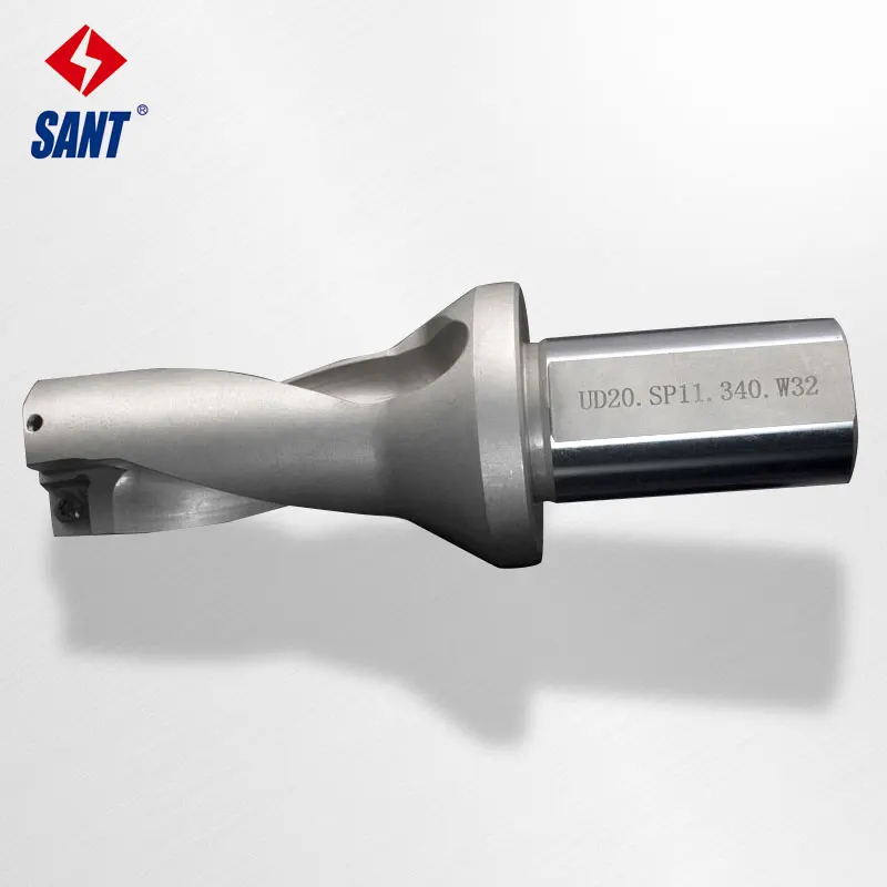

Двойные внутренние Охлаждающие отверстия завитка 2 л/д 34 мм U drill UD20.SP11.340.W32 с вставками ZCC SPGT11