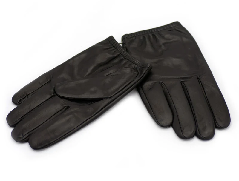 Мужская мода Топ Италия кожа простые четыре сезона наручные перчатки черный|fashion