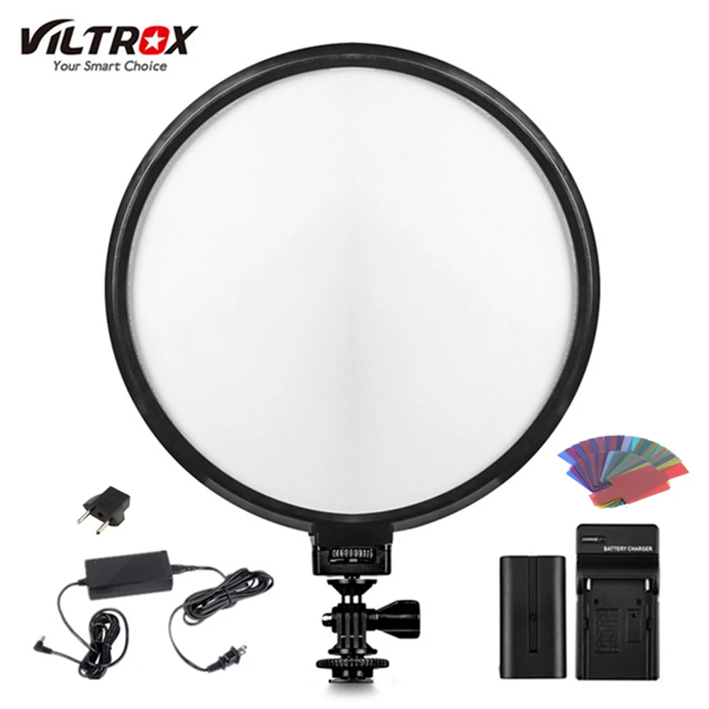 Viltrox VL 500T 25 Вт Светодиодный светильник лампа для студийной видеосъемки тонкая