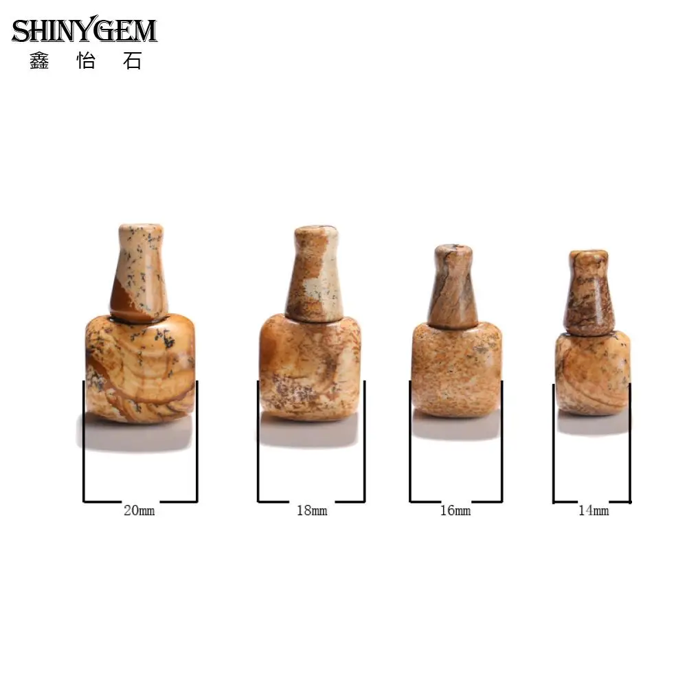 ShinyGem 14/16/18/20 мм бусины гуру с изображением камня 3 отверстия разделители Будды