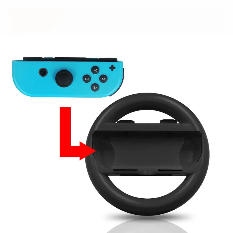 Держатель для рулевого колеса Nintendo Switch ABS подставка левый и правый джойстик Joy-Con NS