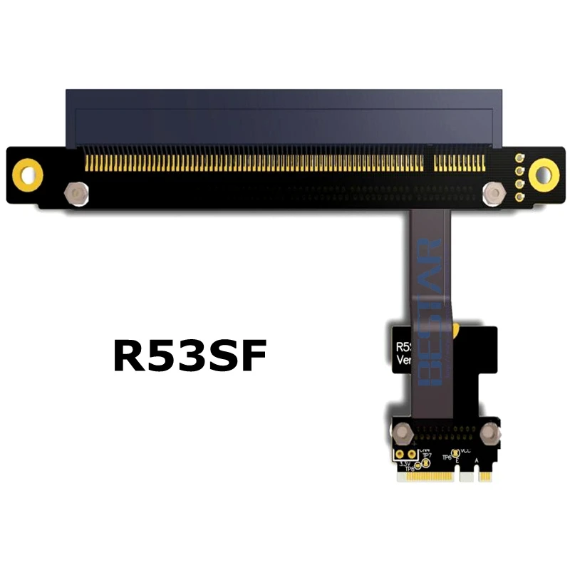 Riser M.2 wifi A.E ключ к PCIe x16 16x удлинитель адаптер карта Райзер кабель 5 см 80 Gen3.0 Key A + E M2
