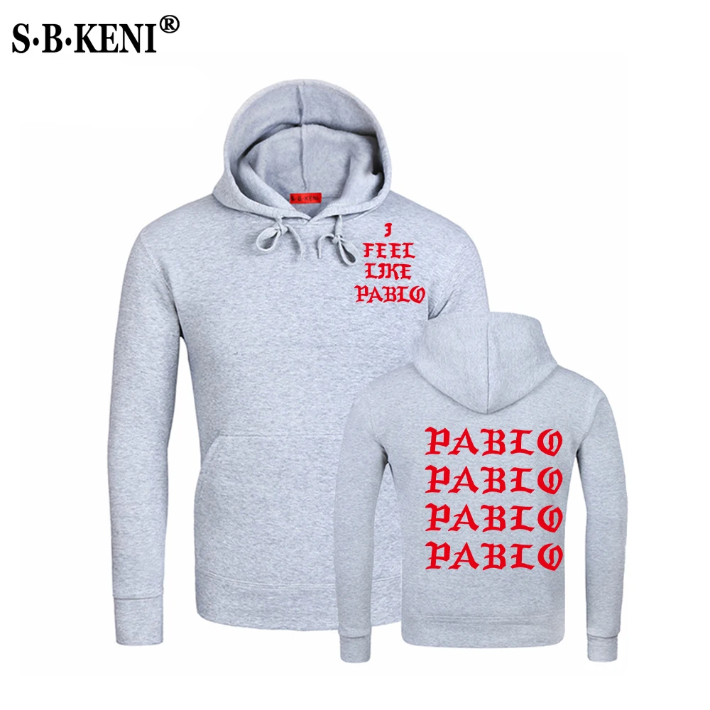 Толстовка с капюшоном God Paul'S Life Kanye West Pablo для мужчин и женщин мужской спортивный