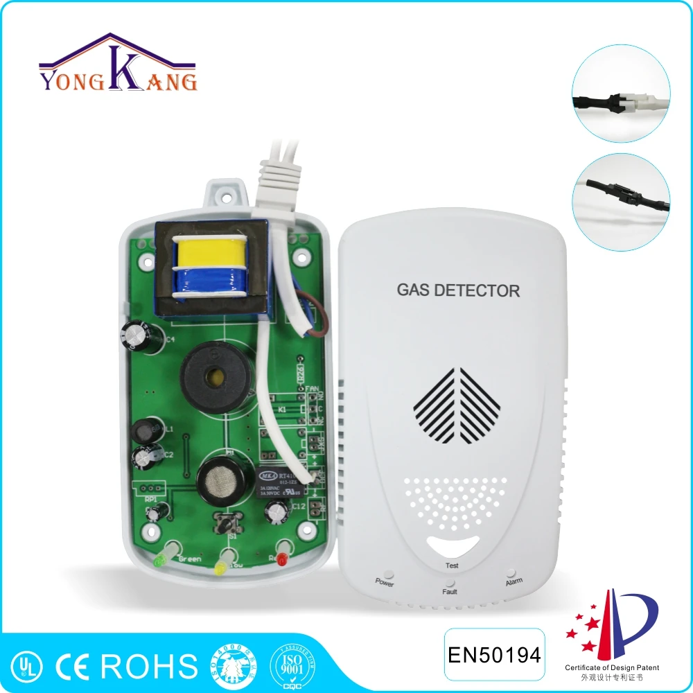 Yongkang Газовый Детектор природного газа с функцией автоматического клапана DN15