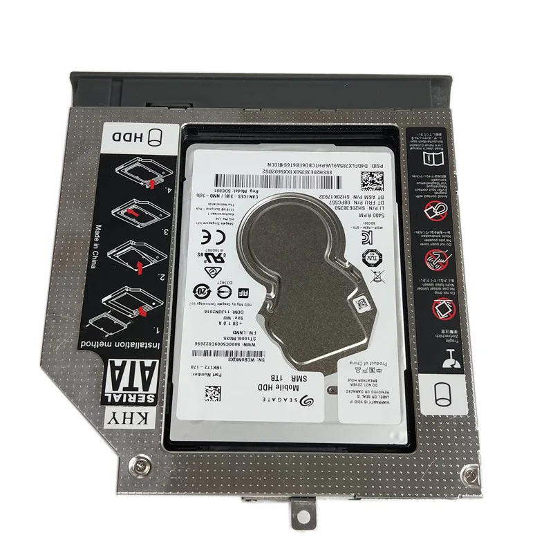 Новинка кронштейн для установки второго жесткого диска 9 0 мм SATA3.0 SSD HDD Lenovo IdeaPad 320