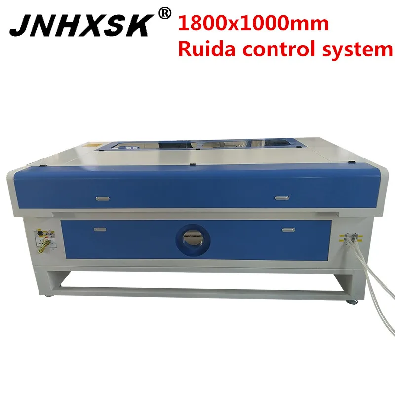JNHXSK 1810 двойная головка компьютерная числовая 80 Вт CNC СО2 лазерная гравировка для