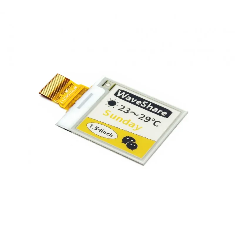 1,54 дюймовый E-Ink Raw дисплей e-paper с SPI интерфейсом многоцветный дисплей Поддержка Raspberry Pi Arduino STM32