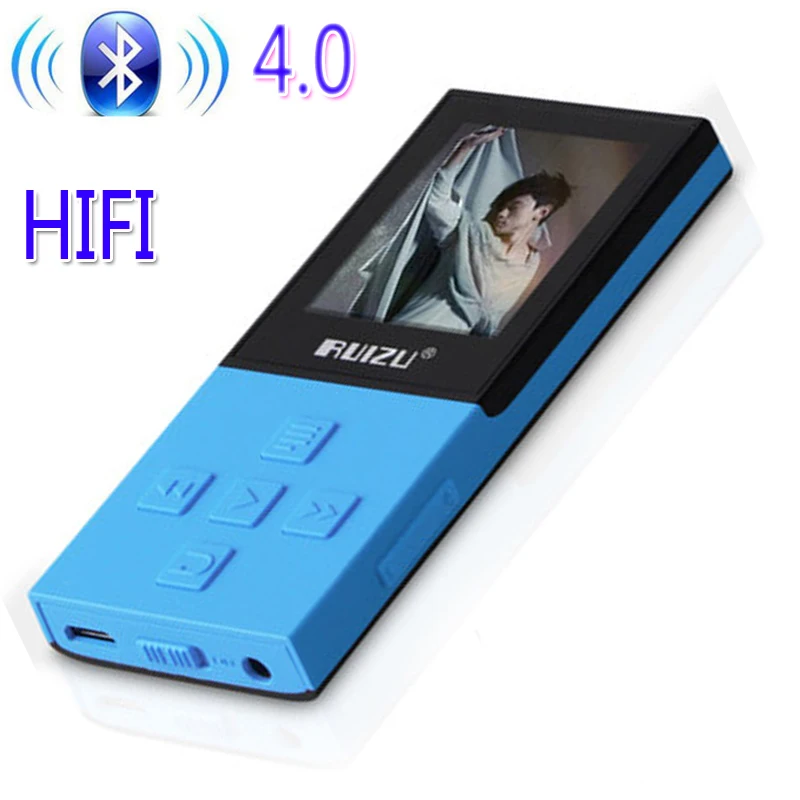RUIZU X18 Bluetooth спортивные MP3 плеер с 8 г дой-Пак playing130Hours высокого качества без потерь Регистраторы FM для говорить