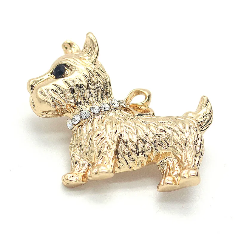 Женская Брошь-бабочка ADOLPH металлическая брошь золотого цвета с кристаллом в