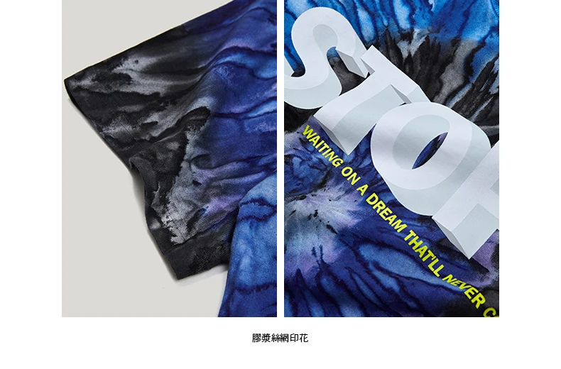 SODA WATER футболка новая Tie Dye с короткими рукавами Мужская футболка Повседневная 3D стоп звезда Мужская футболка Летняя мужская футболка Топы 91113 S