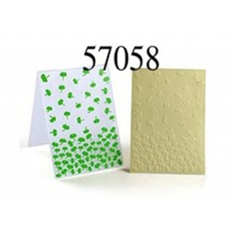 57058 1 шт. пластиковые папки для тиснения для DIY скрапбукинга нерегулярные фотоальбом карты Бумага ремесленный шаблон формы украшения поставки - Цвет: 57058
