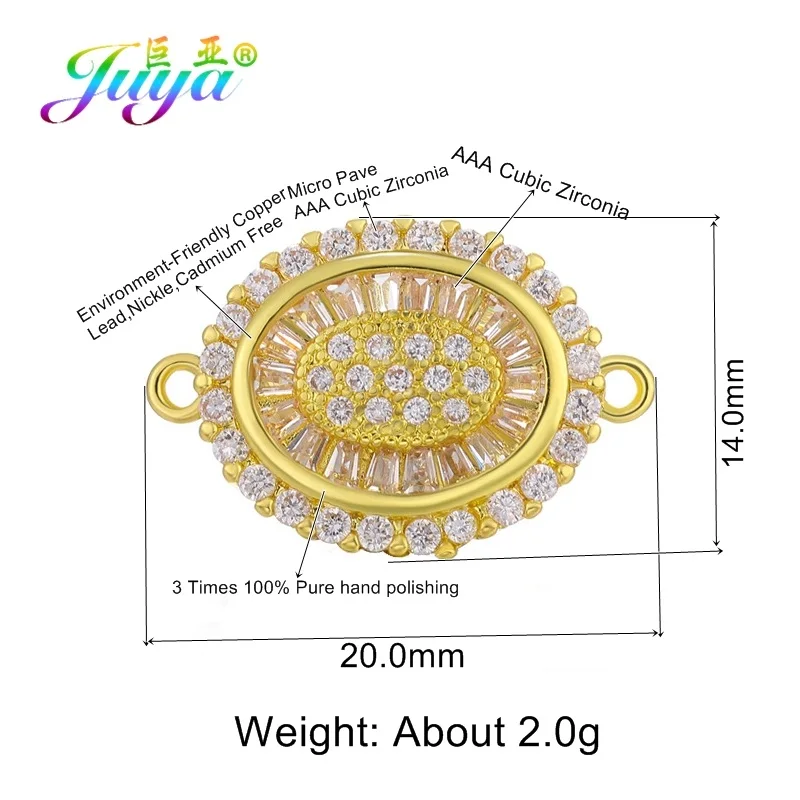 Gold Juya, серьги ручной работы, материал, прозрачный кубический цирконий, цветок, кольца для женщин, модные браслеты, висячие серьги, изготовление - Цвет: Gold