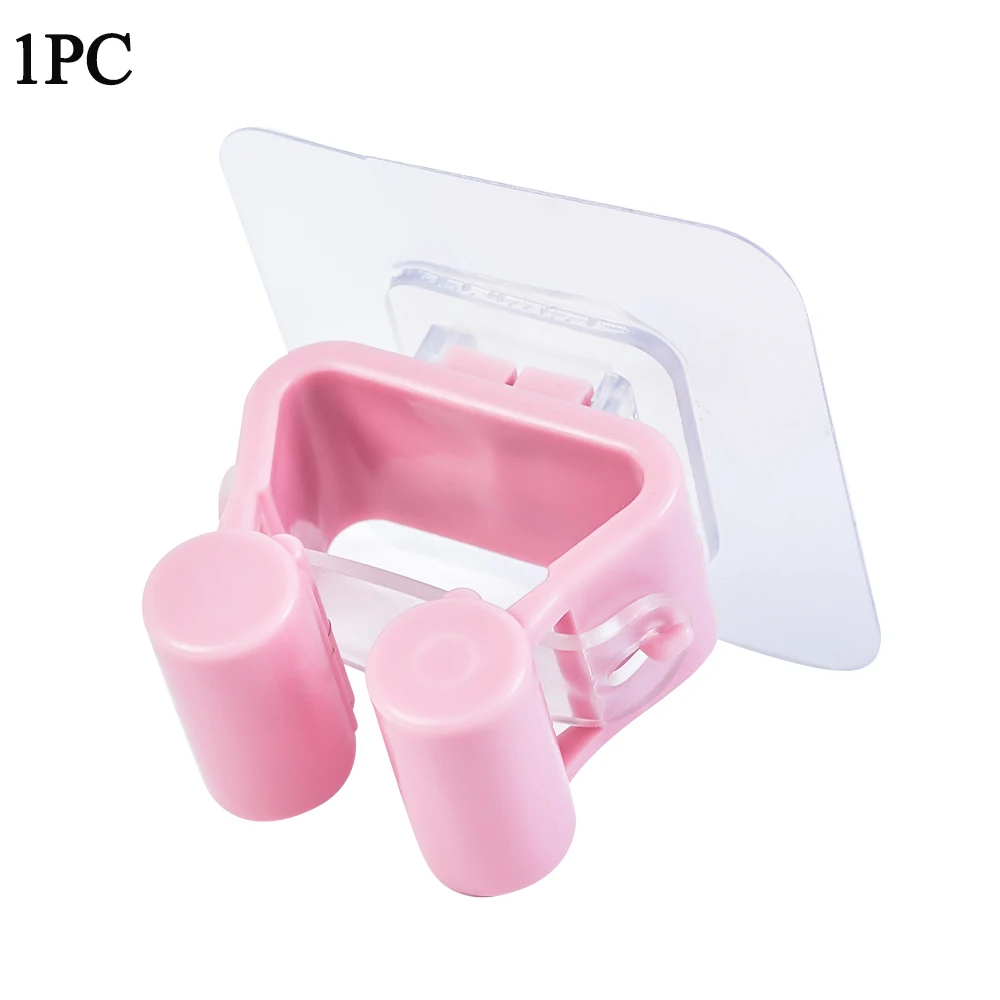 pink 1pc Швабра с настенным креплением Органайзер держатель Органайзер кухонный клейкий швабра с настенным креплением держатель для хранения метла клипса швабры крюк стойки - Цвет: pink 1pc