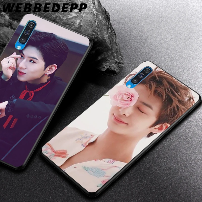 WEBBEDEPP KPOP Boy группа Monsta X мягкий чехол для Samsung Galaxy A3 A5 A6 Plus A7 A8 A9 J6 | Мобильные
