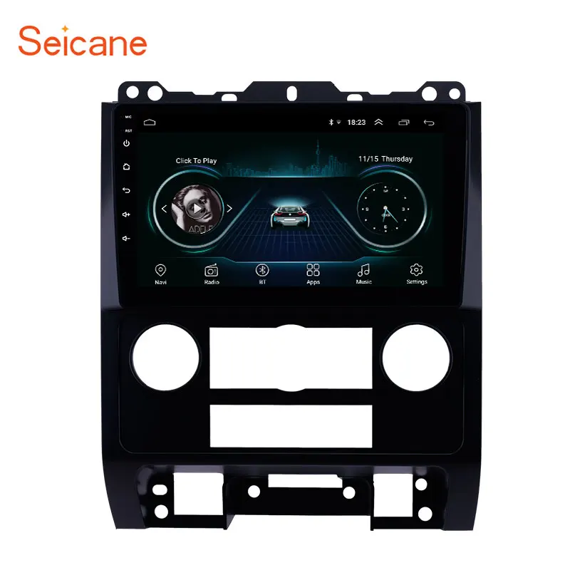 Seicane 9 дюймов Android 8,1 Автомобильный gps Navi Радио для Ford Escape 2007-2012 блок плеер Поддержка Carplay SWC 3g TPMS OBD2 DAB+ DVR
