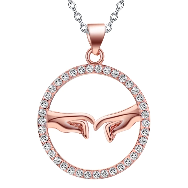 Оптовая продажа Бесплатная доставка модное серебряное ожерелье WN1783|pendants wholesale|f