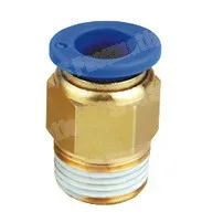 1/4OD до 1/8 BSPT Резьба пневматическая наружная прямая/one touch фитинги SNS pnematic parts/quick