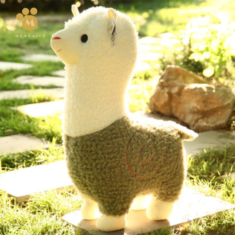 Невероятно милые домашние тапочки куклы альпаки детские игрушки животных мягкие