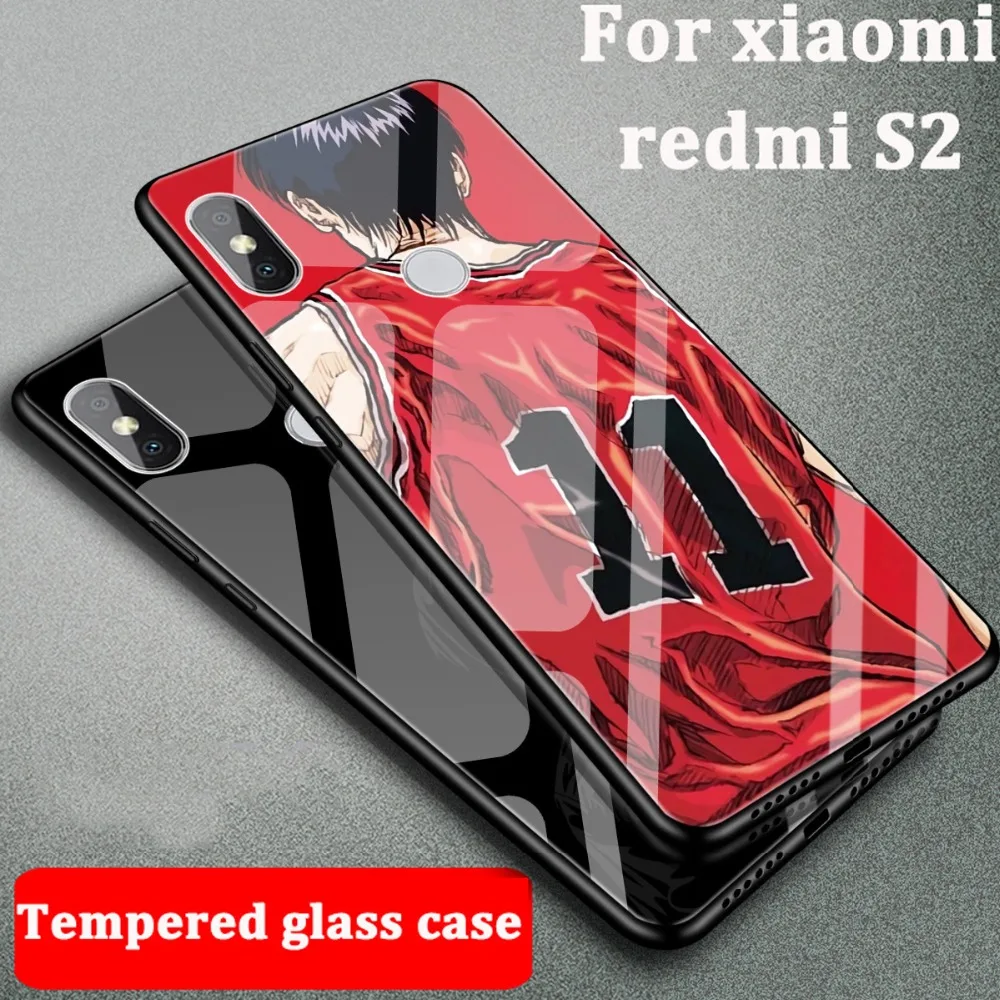 Закаленное Стекло + TPU чехол для Xiaomi Redmi S2 RedmiS2 кожи S 2 случаи телефон крышку