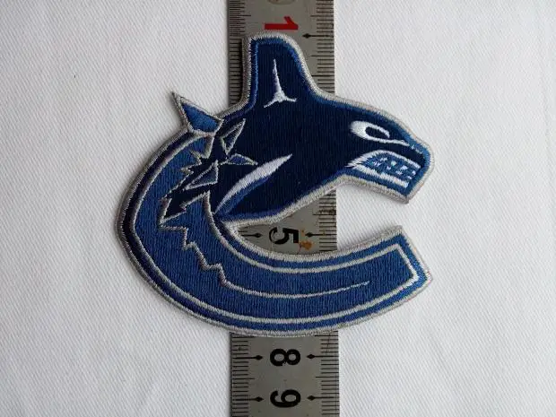 2 шт./лот Национальная хоккейная лига клубная команда Canucks логотип Железный На