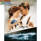 DIY ретро Титаник Алмазная роспись Вышивка настенные наклейки домашний декор вышивка крестиком Картина полная стразы украшение распродажа