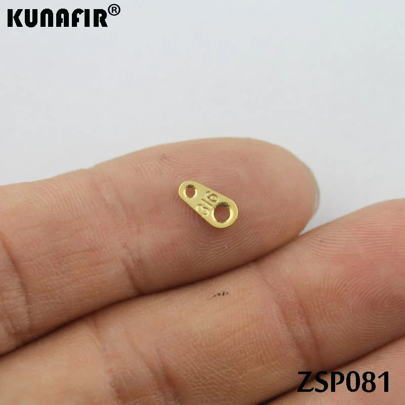 ZSP081 golden color С лазерной гравировкой логотипа покрытием цвета метки из нержавеющей стали этикетки ювелирные изделия вкладки части аксессуары 50-500 шт./лот некоторые стили - Цвет: ZSP081 golden color