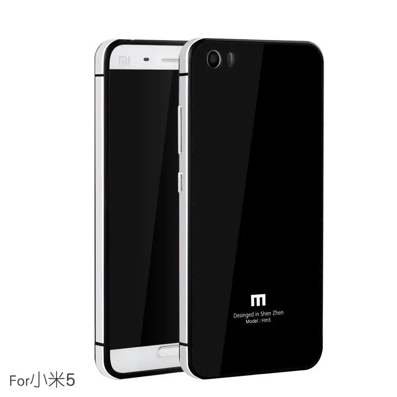 Чехлы для телефонов Xiaomi Mi5 M5 роскошная алюминиевая рамка и задняя крышка из