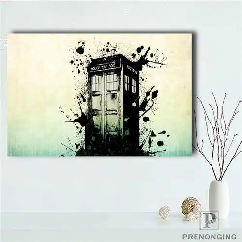 Canvas Poster На заказ холст плакат Доктор Кто(1) печать плакаты ткань настенные художественные картины для декора гостиной#18-12-05-H-03-119 - Цвет: Canvas Poster