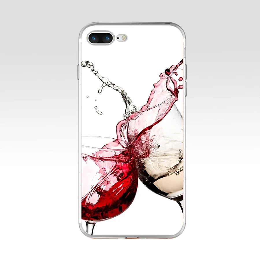10 229AQ вино Избранное Мягкий ТПУ силиконовый чехол для Apple iPhone 6 6s 7 8 plus чехол - Цвет: 10