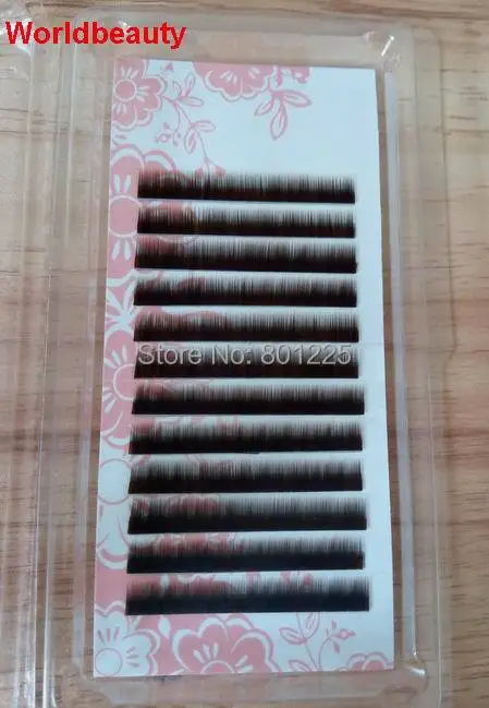 Бесплатная Доставка 10 лотков в каждом комплекте Стразы шелк наращивание бровей