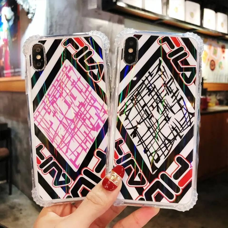 Silicone anti-fall phone case For iPhone 6 6S 7 8 Plus Drop-proof Back Covers Funda X Coque Capa iphone |